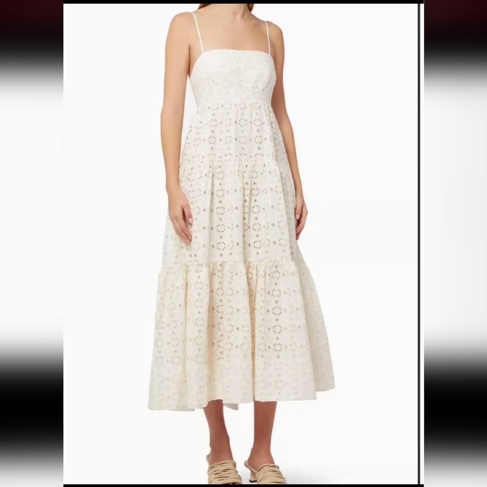Fryda Tiered Open Back Dress